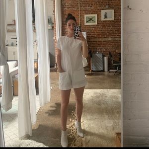 Zara wide play suit romper